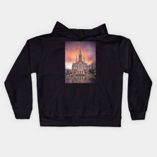 Church Joseph (Parish of St. Joseph) in Krakow, Poland Kids Hoodie